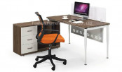 Single L Shaped Durable Office Workstation Office Partition (HF-CB001)