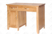 Single Pedestal Desk, Oak Desk, Dressing Table