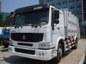 Sinotruk HOWO Rear Garbage Truck 6wheel
