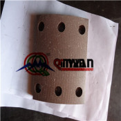Sinotruk Heavy Duty Truck Str Front Front Brake Lining