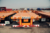 Skeleton Transport Semi Trailer (QDT9352TJZG)