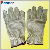 Sm1062 Full Pig Grain Leather Driver's Gloves