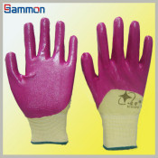 Sm1098 13 Needles High Quanlity Oil Resistant Gloves