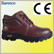 Sm3039 Oil-Resistant Leather Work Shoes