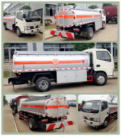 Small 4X2 Fuel Tank Trucks 5000 Liter for Sale