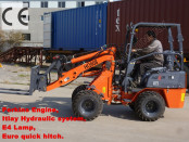 Small Farm Loader (HQ908) with Pallet Fork, Perkins Engine