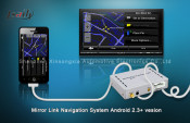 Smartphone Mirror Link Navigation Box for Sony with Mute Dedicated Line / Touch Screen