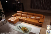 Sofa Furniture Luxury Living Room Corner Sofa Set (N809)