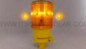 Solar LED Traffic Safety Warning Light