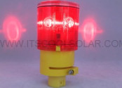 Solar LED Traffic Safety Warning Light