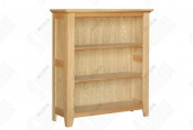 Solid Oak 2 Layers Bookshelf/Oak Wood Wide Bookcase (CO5112)