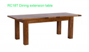 Solid Oak Dining Extension Table/Dining Table