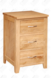 Solid Oak Wooden File Cabinet (CH06)