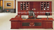 Solid Wood Desk / Executive Table / Veneer Chinese Furniture