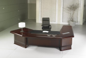 Solid Wood Executive Desk / Manager Boss Modern Table / Veneer Chinese Furniture