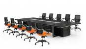 Solid Wood Veneer Conference Table (OWCT4006-48)