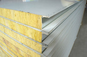 Sound Insulation and Fireproof Mineral Wool Sandwich Panel