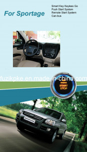 Sportage Entry Keyless Go Smart Key Push Button Remote Start Can-Bus Alarm for KIA