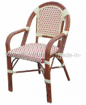 Stackable Aluminum Outdoor Rattan Restaurant Chair (S268)