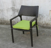 Stackable Aluminum Rattan Chair for Hotel and Restaurant (S219)
