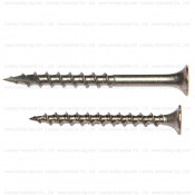 Stainless Steel 316 Bugle Head Square Drive Deck Screw Type 17