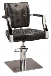 Stainless Steel Armrest Barber Chair for Beauty Salon (MY-007-55)