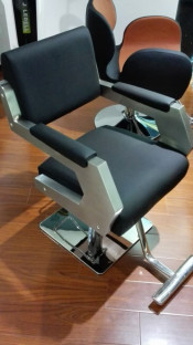 Stainless Steel Armrest Styling Chair (MY-007-61L)