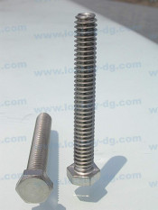 Stainless Steel Hex. Machine Screw