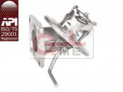 Stainless Steel Square Outlet Fuel Tank Valve (H804A-80)