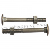 Steel Round Head Square Neck Carriage Bolt Carriage Screw