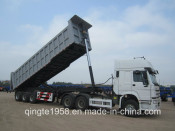 Strenthened Heavy Duty Rear Tipping Semi Trailer (QDT9400ZHX)