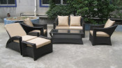 Stylish Wicker Rattan Garden Patio Sofa Furniture
