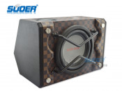 Suoer Factory Price 8 Inch Car Subwoofer 12V Car Power Subwoofer Car Big Bass Box (Subwoofer-8 Inch)