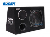 Suoer High Quality Traprzoid Car Audio Sunwoofer 8 Inch Big Bass Car Speaker Subwoofer (Disen-Trapezoid-8 Inch)