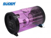 Suoer Low Price 5 Inch Car Colorful Light Subwoofer Car Audio Subwoofer with LED Illumination (5 Inch-with Colorful Light-502E)