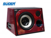 Suoer Low Price Trapezoid Car Audio Subwoofer Big Bass Speaker Subwoofer (Disen-K5)
