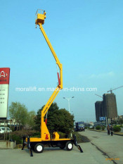 Supply 8 Meter Mobile Portable Manual Man Lift for Sale