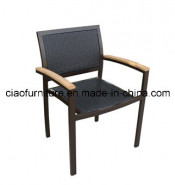 Teak Wood Arm Side Chair