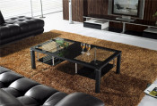 Tempered Glass Table Living Room Furniture Coffee Table