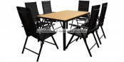 Textilene Patio Wicker Outdoor Rattan Furniture (PAT-1110)