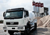 The Jiefang 6X4 336HP 6m3 Faw Concrete Mixer Truck