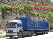 Three Axle Stake Semi Trailer for Animal Transportation