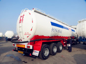 Tongya 3 Axle 65CBM Bulk Cement Tanker Semi Trailer (CTY7500)