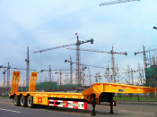 Tongya 3 Axle Lowboy Semi-Trailer for Sale