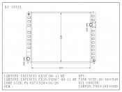 Top Brands Aluminum Car Radiators for Nissan Infiniti Ex35' 08-11 Mt