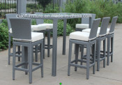 Top Design Outdoor Patio Rattan Bar Furniture Bar Stool