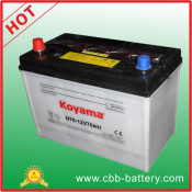 Top Quality KOYAMA Auto Battery Dry Charge Car Battery N70