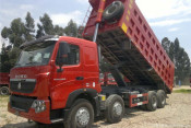 Top Quality Man Technology HOWO T7h Tipper Truck