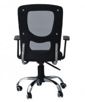 Top Quality Upholstered Chair Medium Back Staff Chair