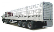 Transport Semi Trailer, with Side Board and Barrier (QDT9402CXY)